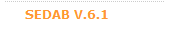 SEDAB V.6.1
